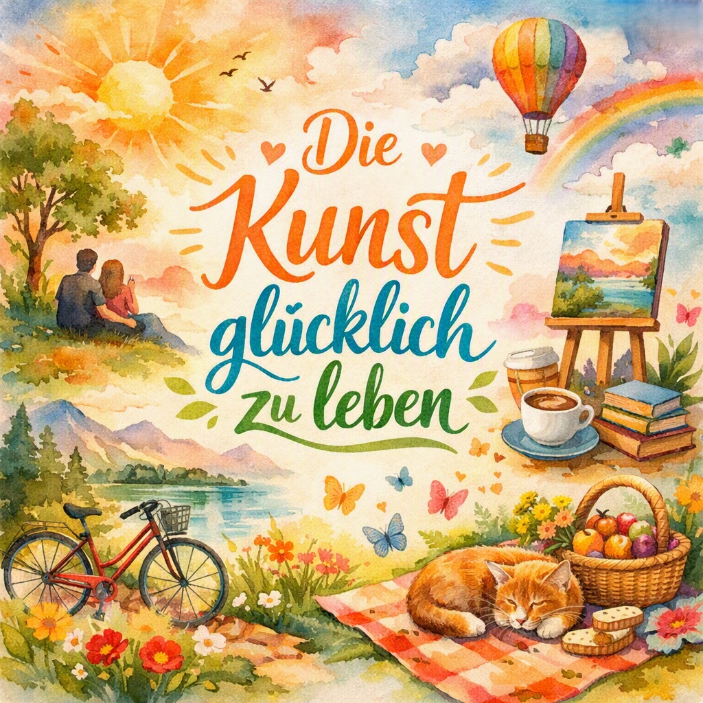 Die Kunst glücklich zu leben