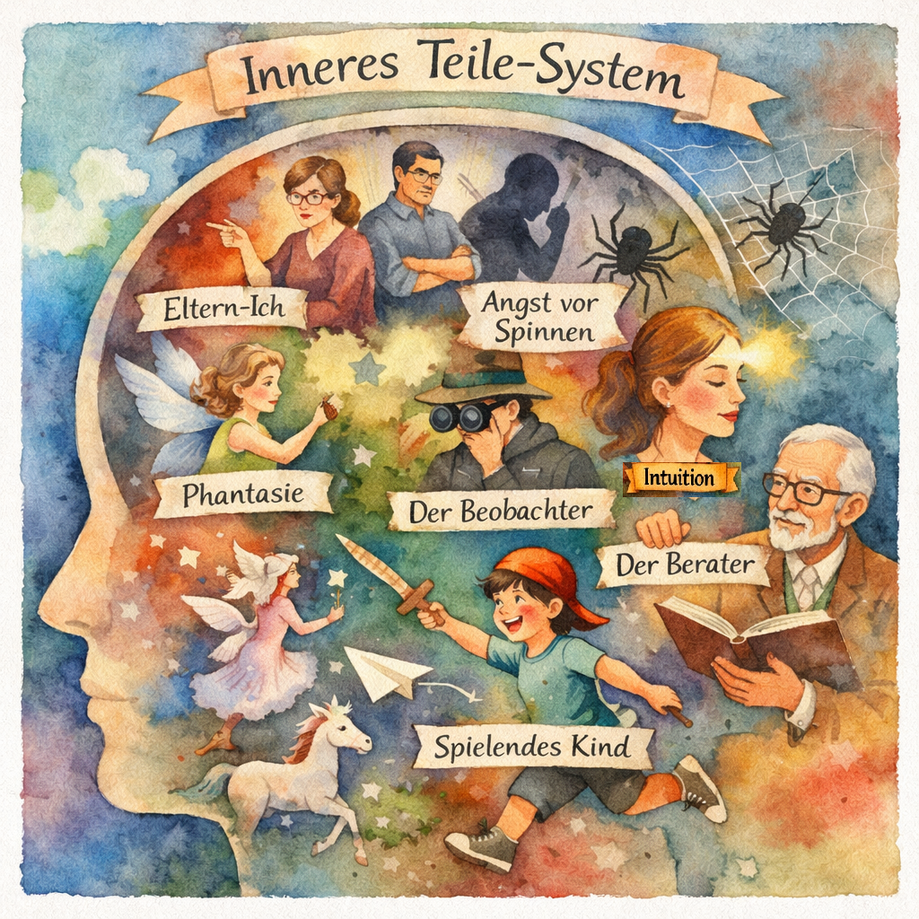 Wie entstehen die Seiten / Teile in mir?