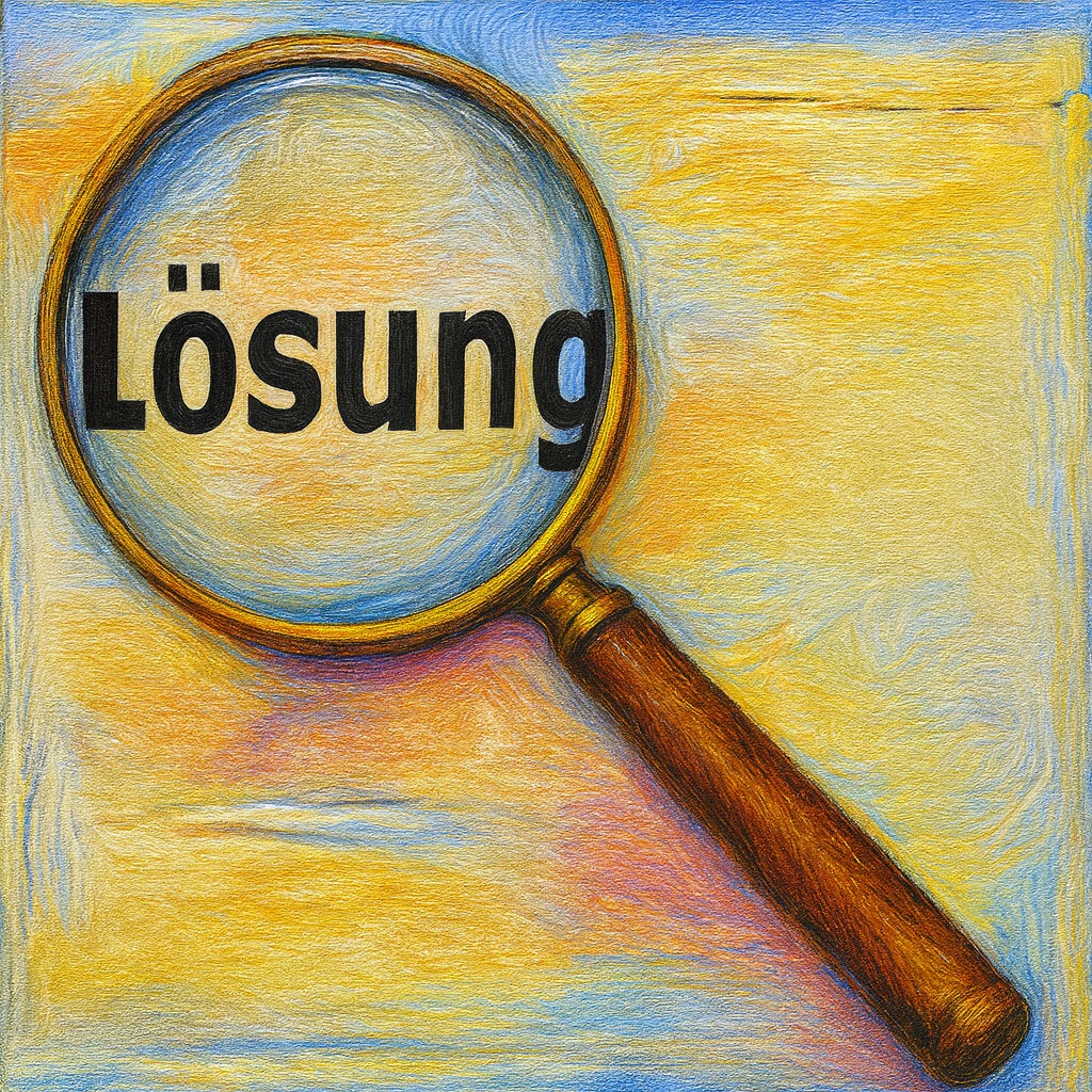 Lösung finden