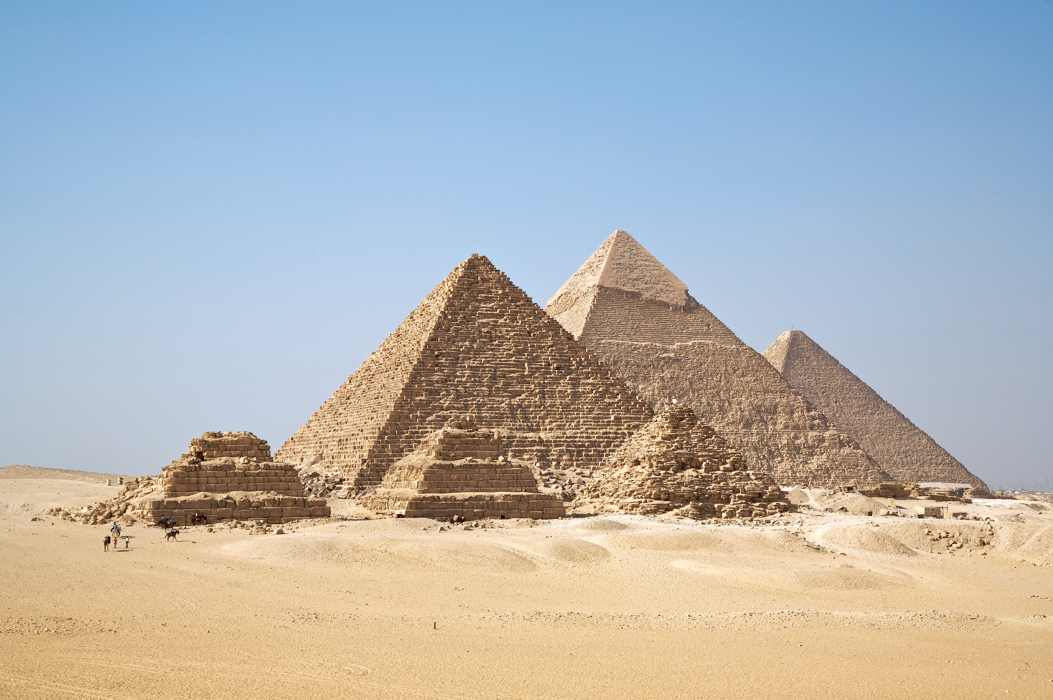 Wie wurden die ägyptischen Pyramiden gebaut?