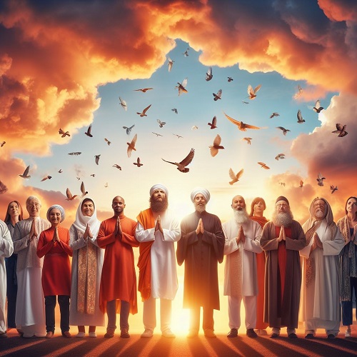 Religionen -> Hat Gott den Menschen geschaffen oder der Mensch Gott?