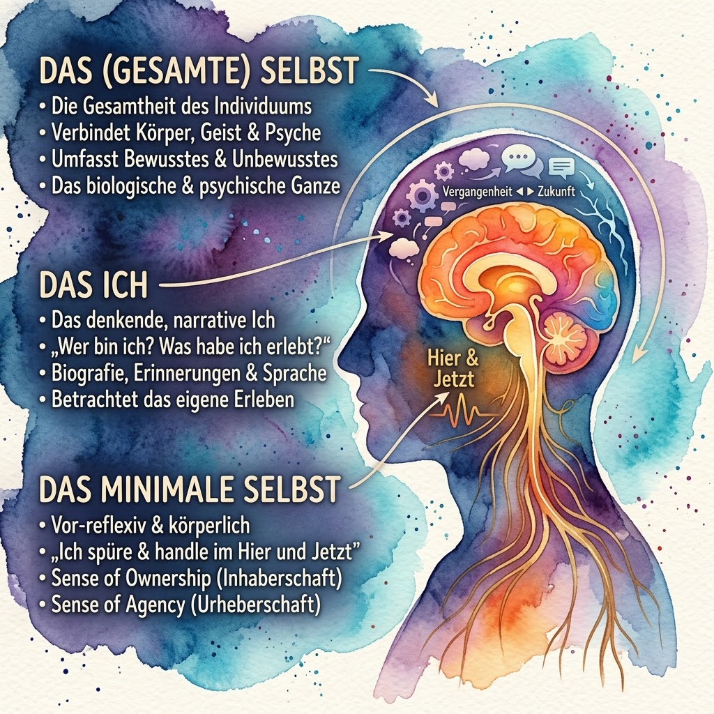 Selbst, Minimales Selbst und das Ich