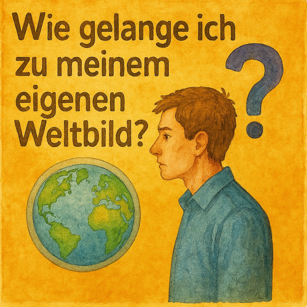 Wie gelange ich zu meinem eigenen Weltbild ?
