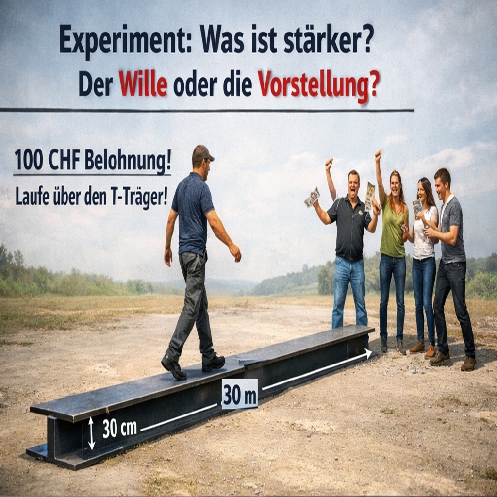 Wille oder Vorstellung was ist stärker?